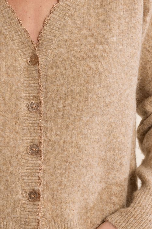 Cardigan col V