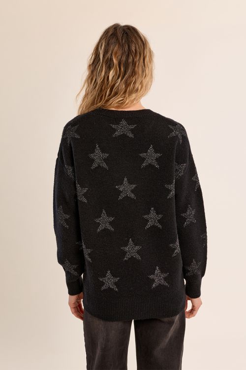 Pull en maille, étoilé