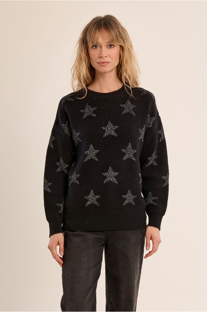 Jersey de manga larga motivo estrellas