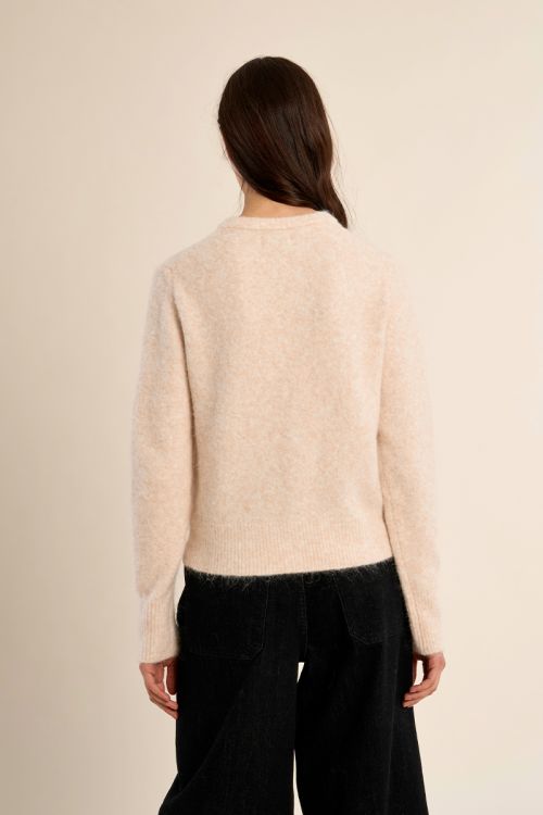 Cardigan boutonné, uni