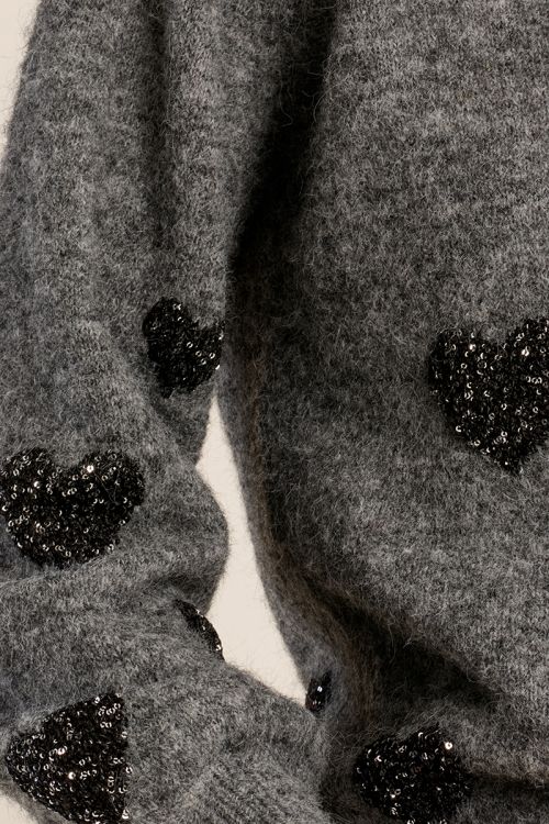 Jersey de manga larga detalle corazones