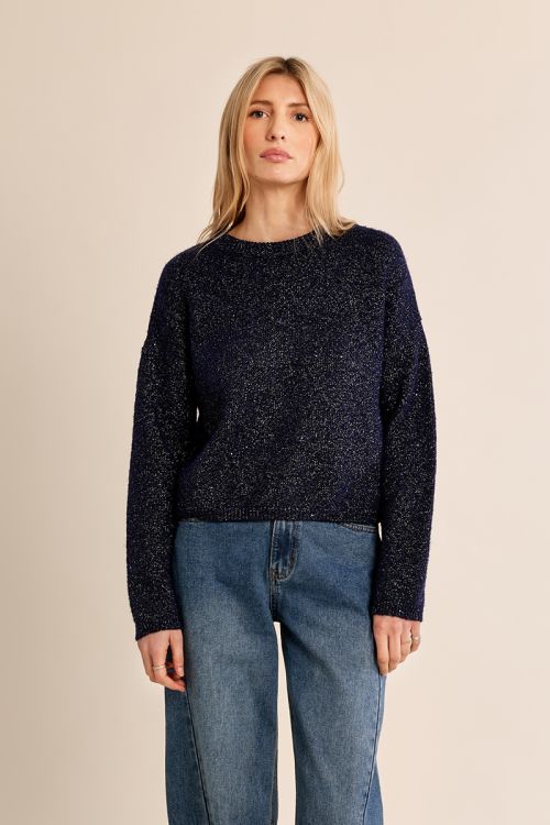 Pull en maille, irisé