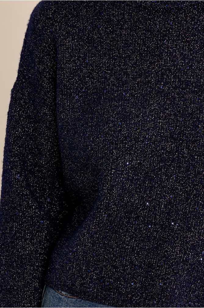 Pull en maille, irisé