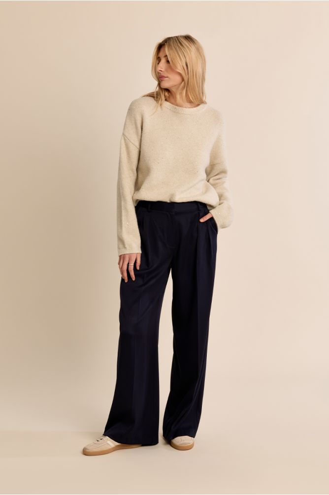 Pull en maille, irisé