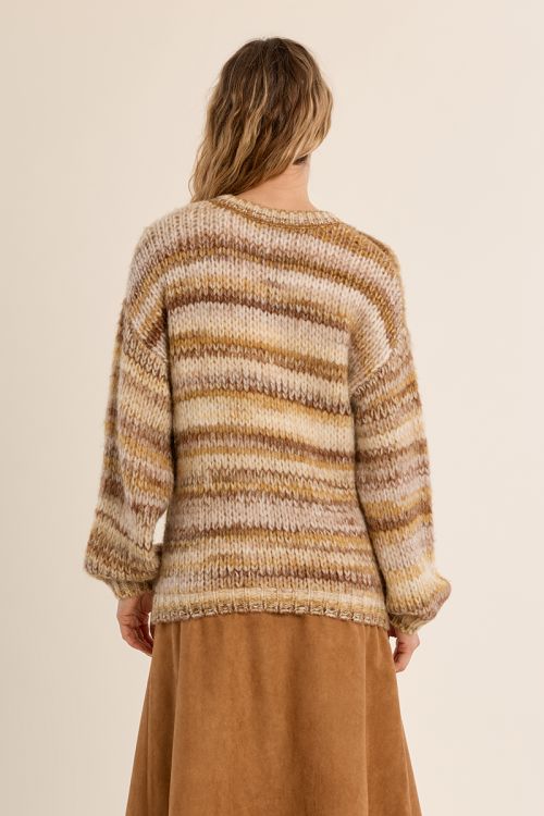Pull Tie & Dye en maille