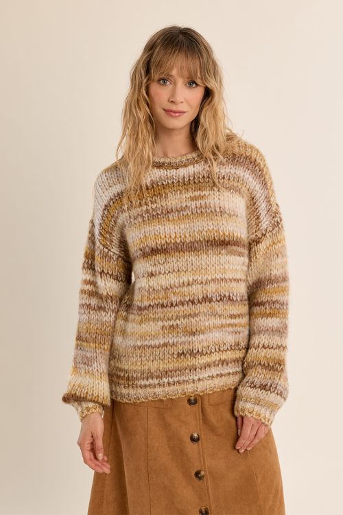 Tie & Dye knit sweater
