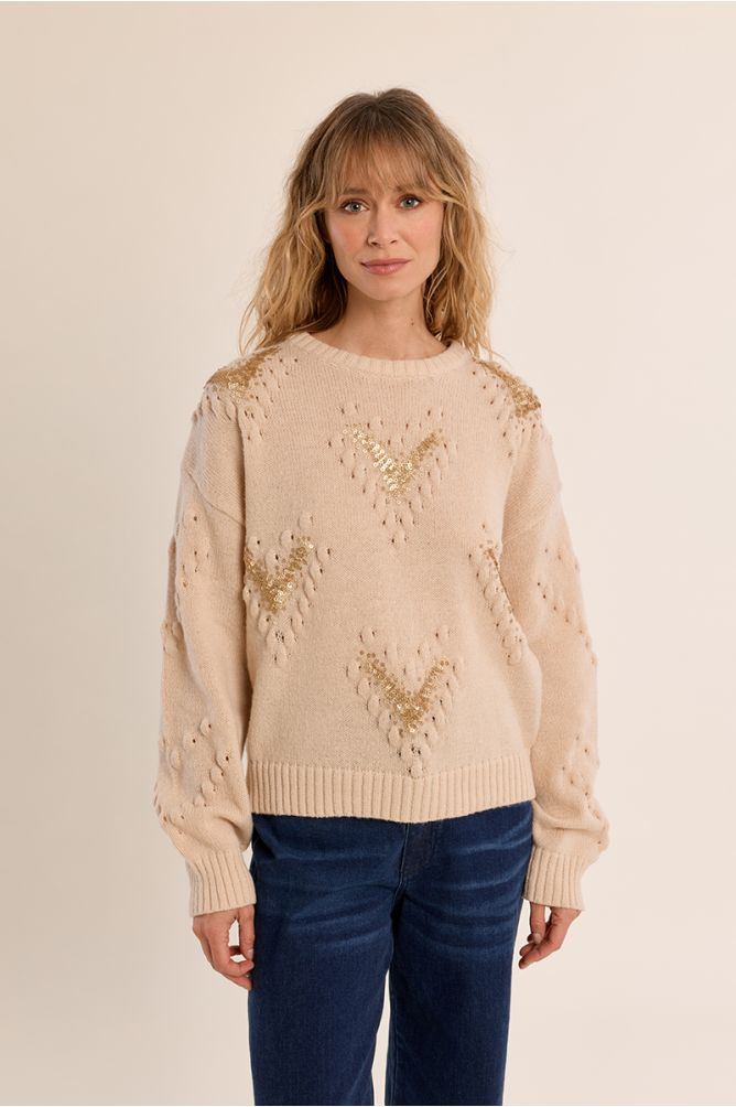 Pull détails fantaisie