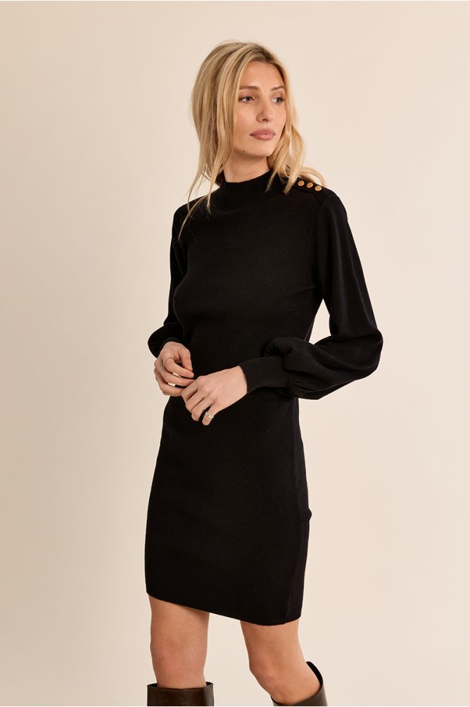 Robe en maille ajustée