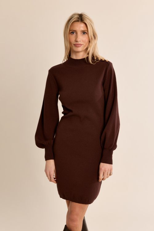 Fitted knit dress