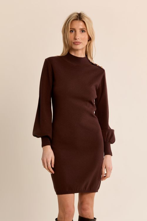 Robe en maille ajustée