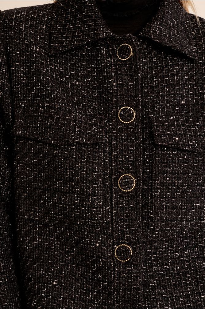 Short tweed jacket