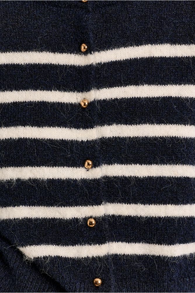 Striped cardigan