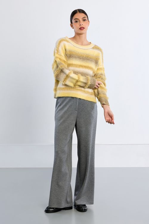 Pull Tie & Dye, à franges