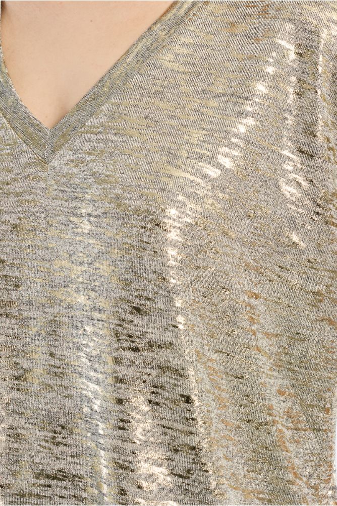 T-shirt métallisé