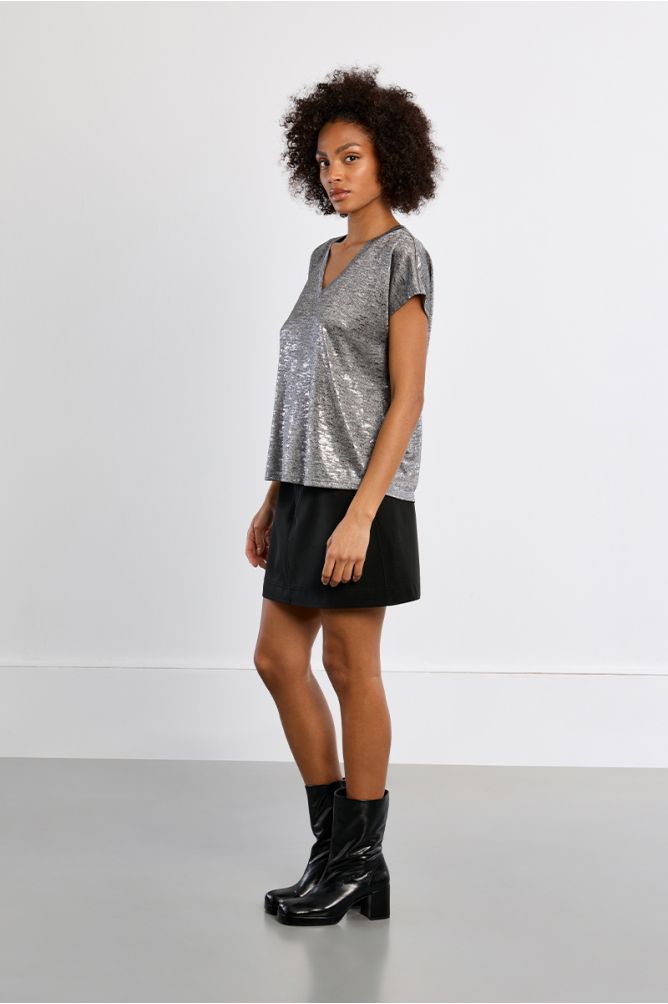 Metallic T-shirt