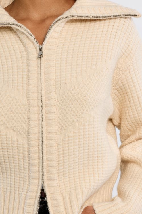 Cardigan en maille, double zippé
