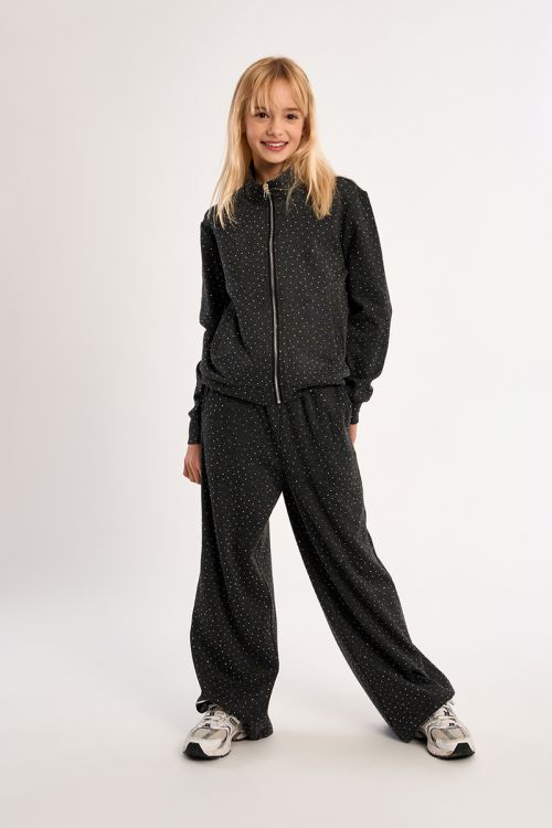 Pantalon jogger à pois