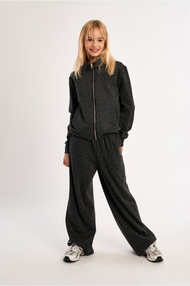 Pantalon jogger à pois