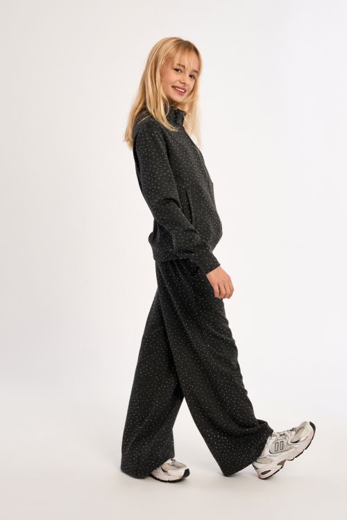 Pantalon jogger à pois