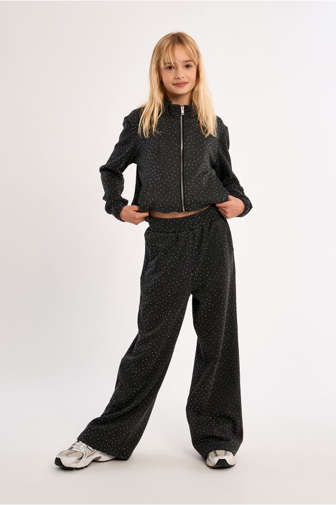 Pantalon jogger à pois