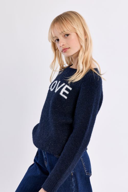 "Pull en maille ""Love"""