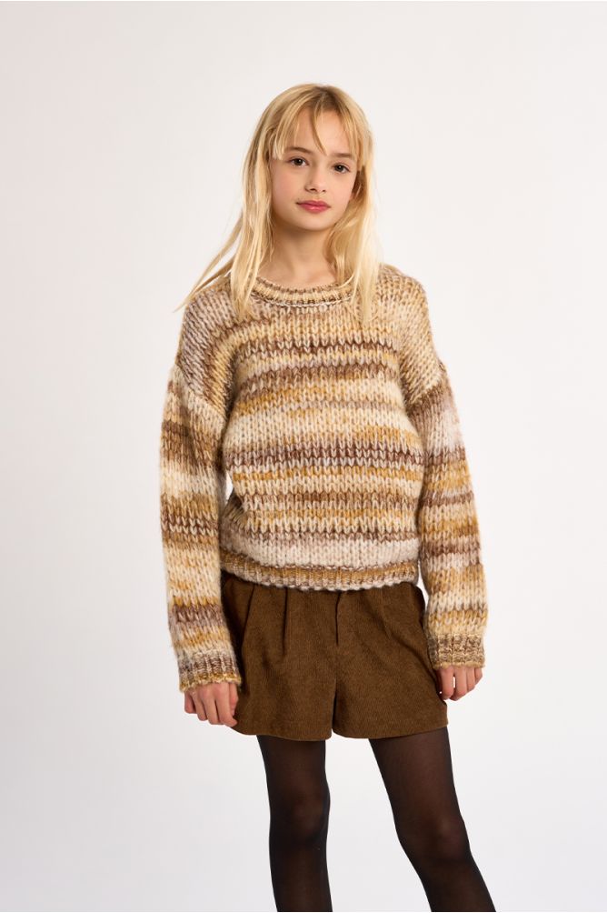 Tie-Dye knit sweater