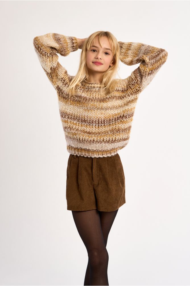Tie-Dye knit sweater