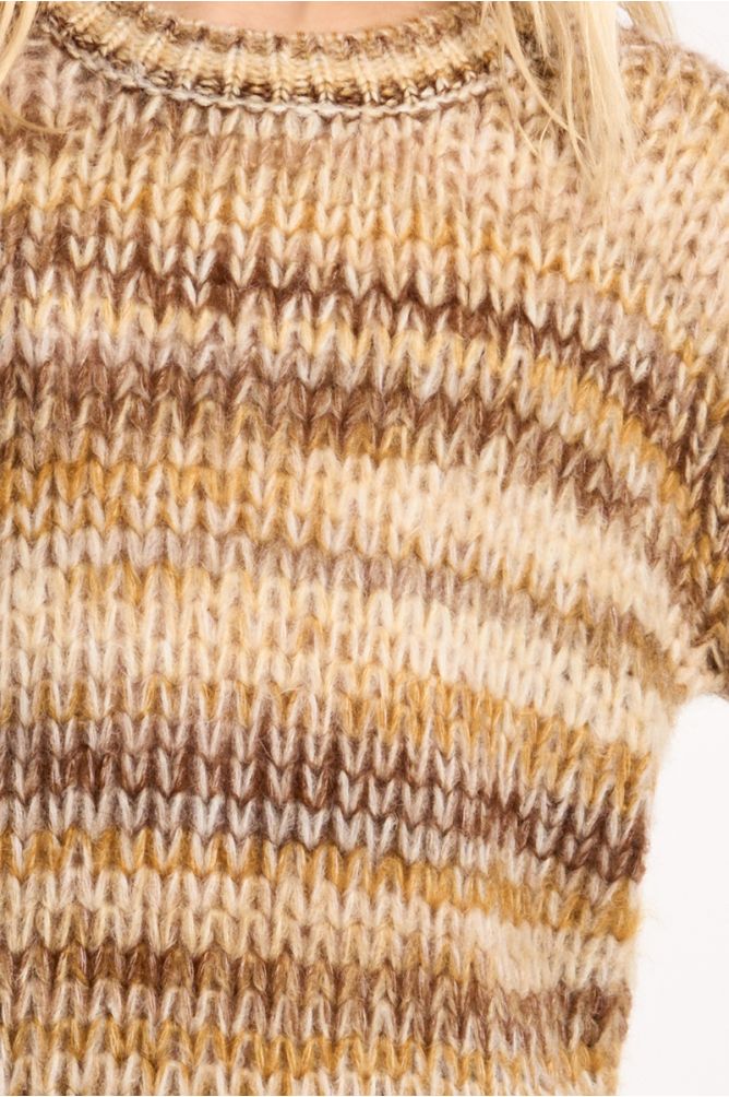 Pull en tricot Tie-Dye