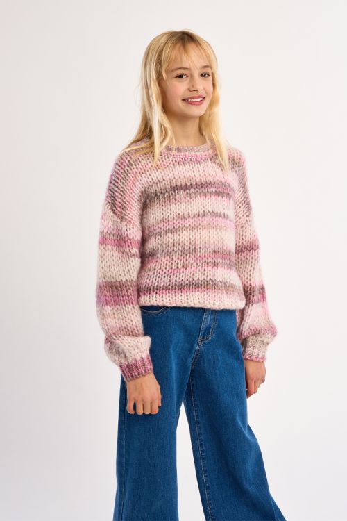 Pull en tricot Tie-Dye