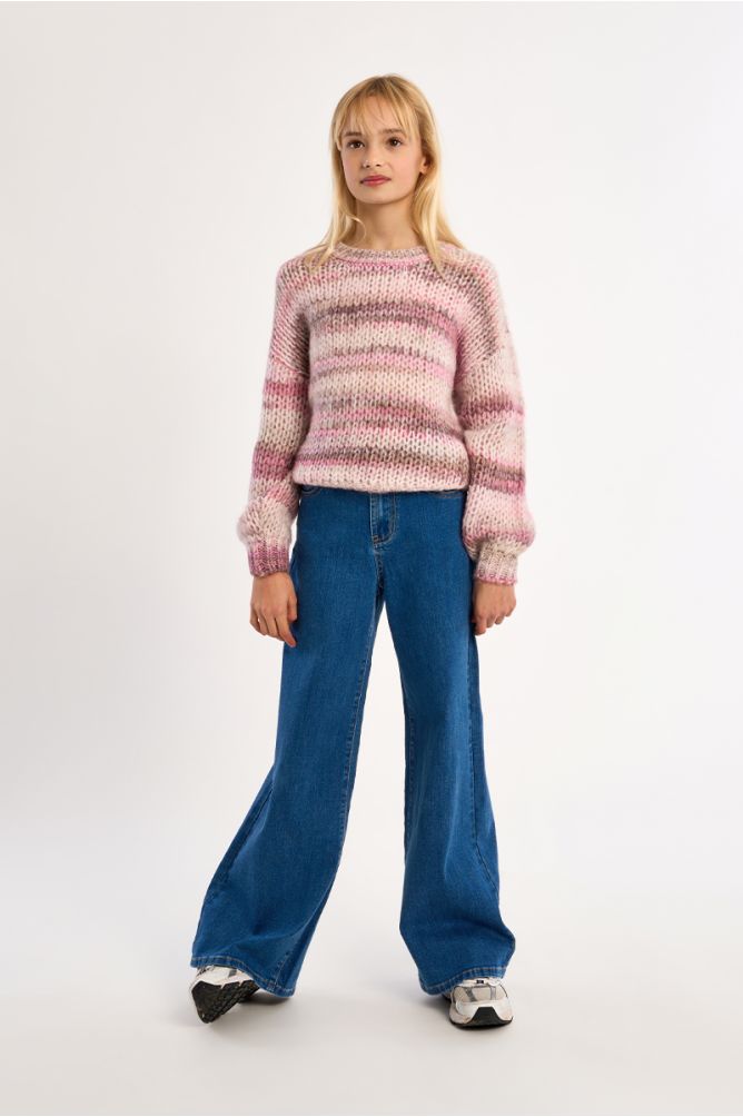 Pull en tricot Tie-Dye