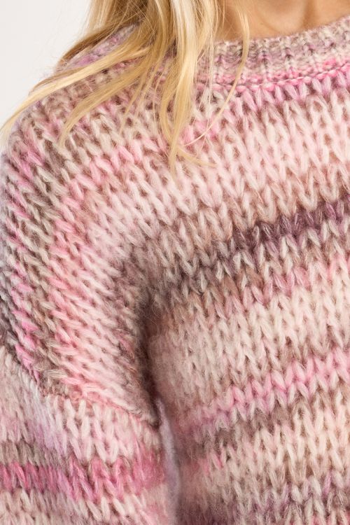 Pull en tricot Tie-Dye