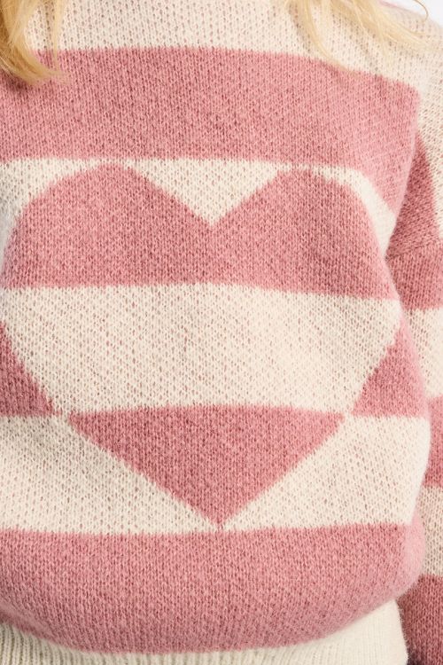 Jersey de manga larga estampado rayas