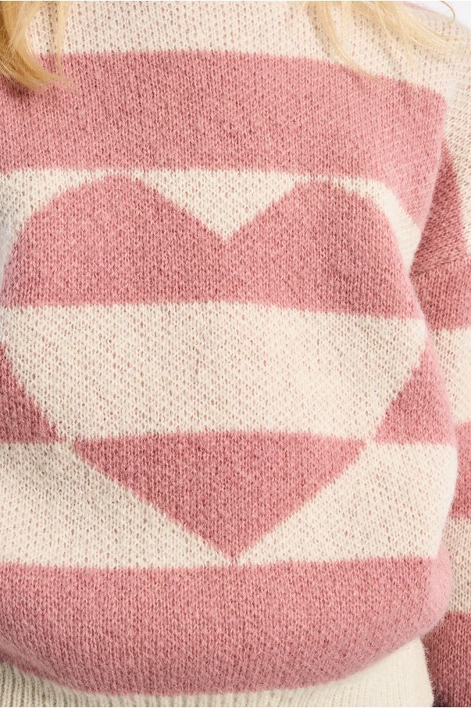 Jersey de manga larga estampado rayas