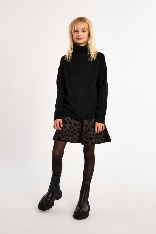 Oversized sweater, turtleneck