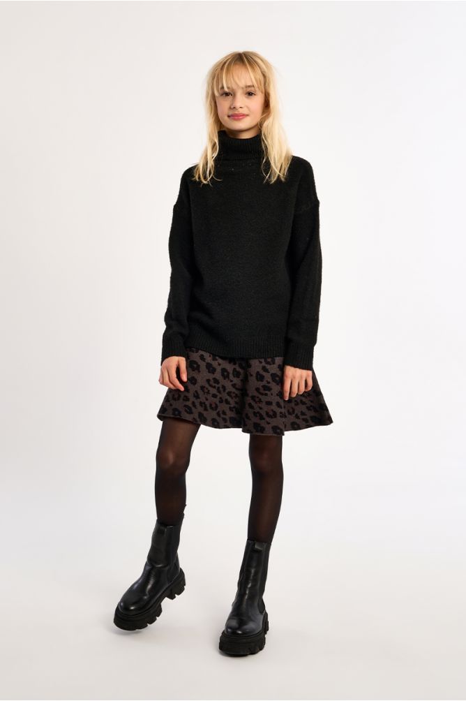 Oversized sweater, turtleneck