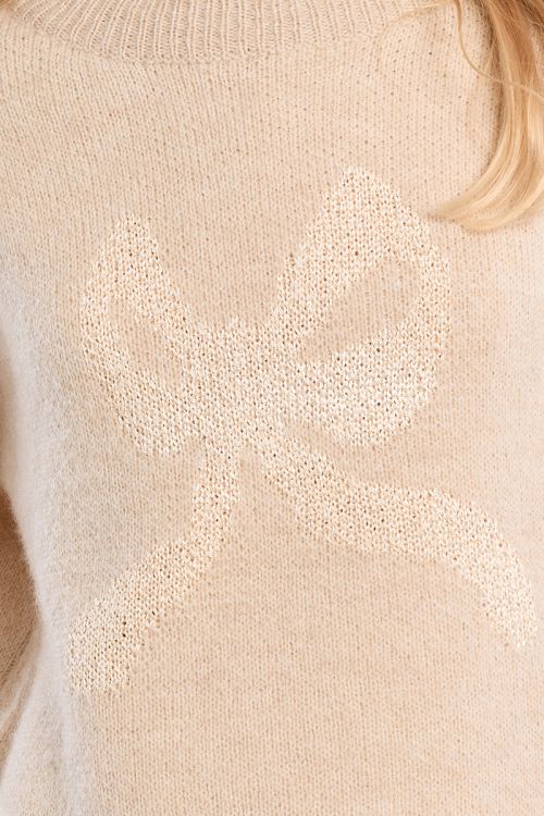 Jersey de manga larga estampado lazo