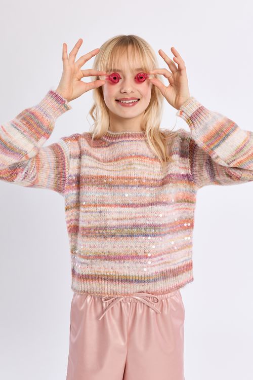 Tie-Dye knit sweater
