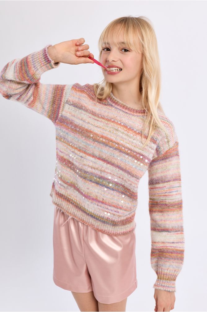 Pull en maille Tie-Dye
