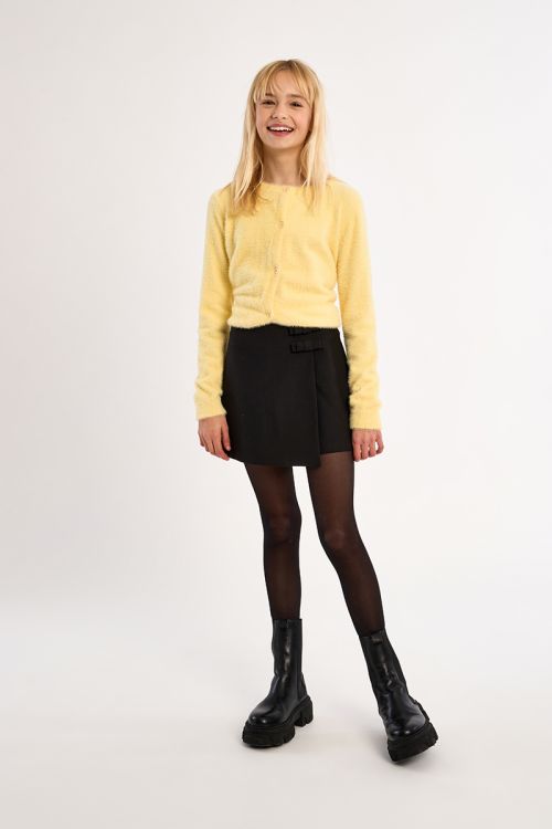 Jupe short taille haute