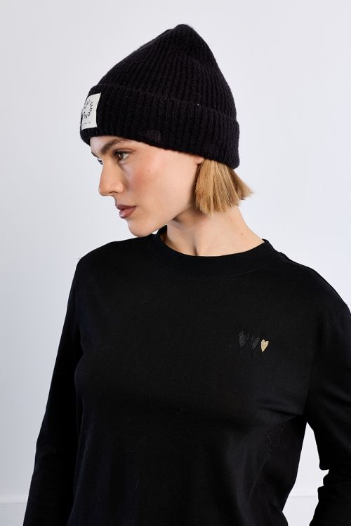 Gorro liso de punto