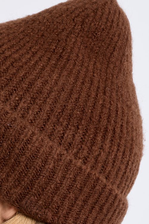 Gorro liso de punto
