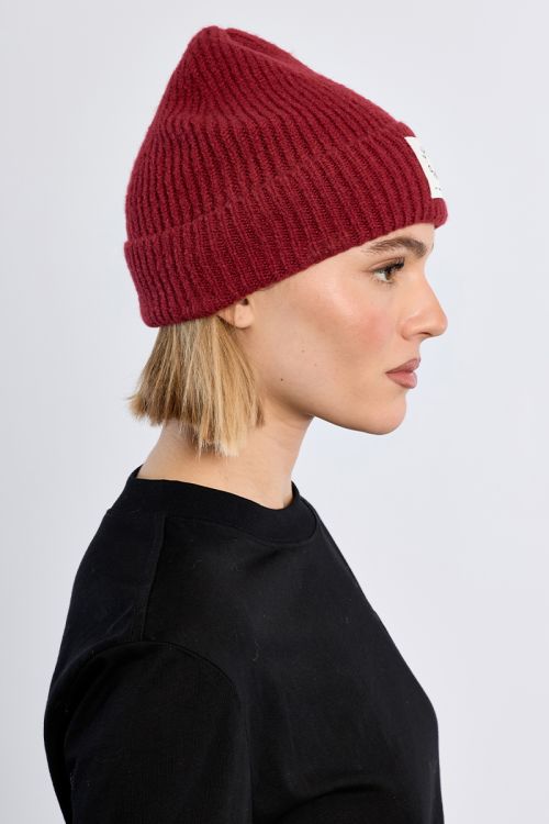 Gorro liso de punto