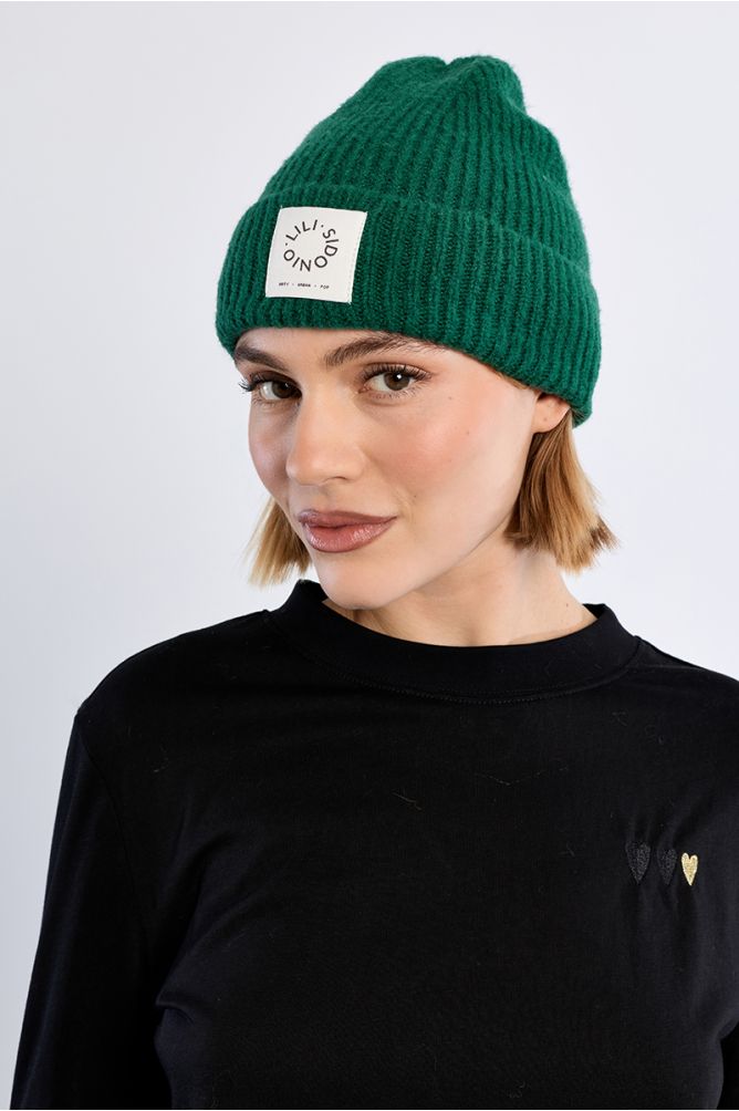 Knitted hat, Lili Sidonio logo