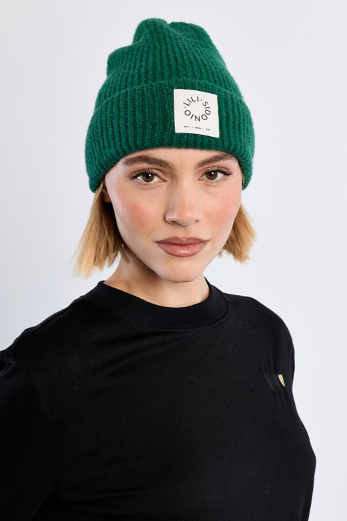 Gorro liso de punto