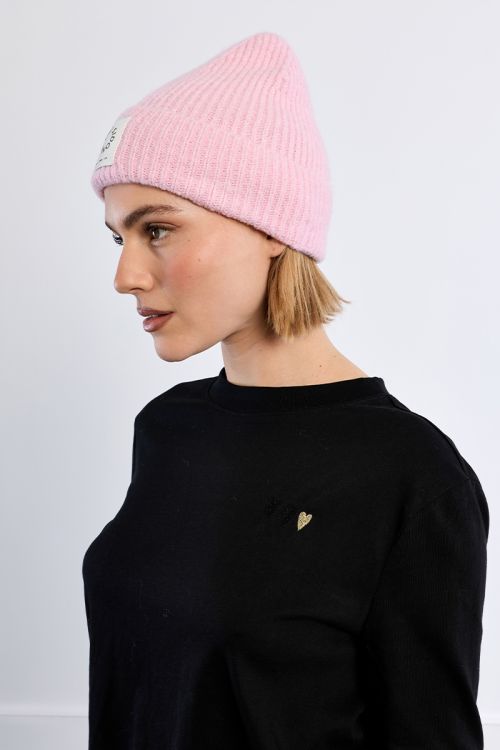 Gorro liso de punto
