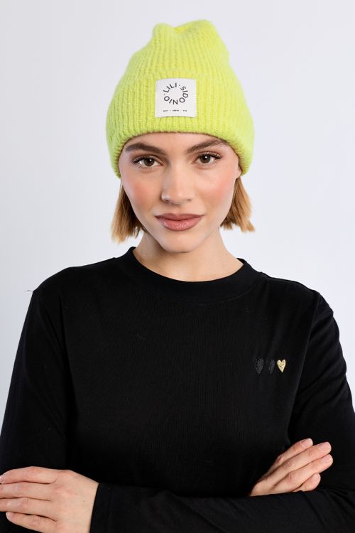 Knitted hat, Lili Sidonio logo