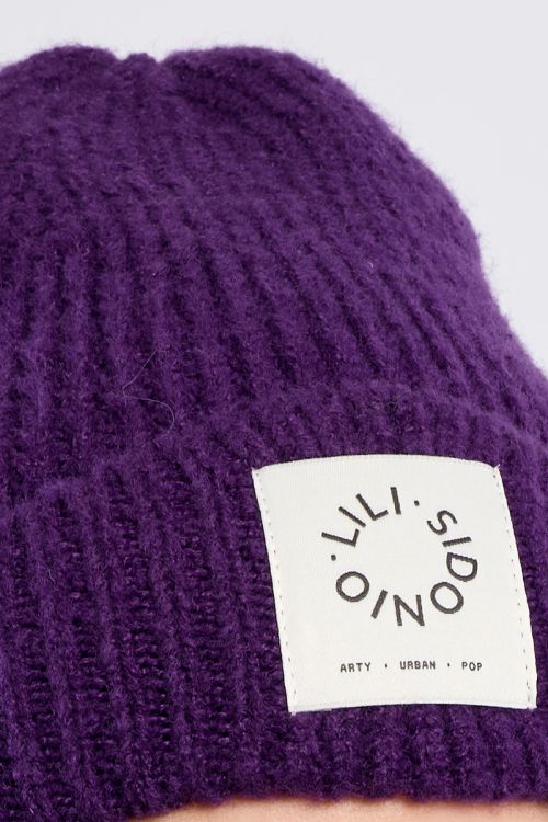 Gorro liso de punto