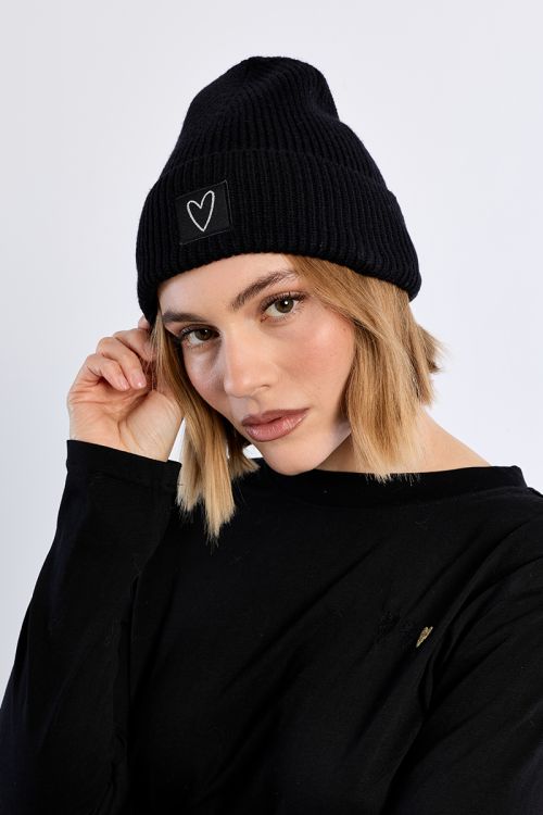 Gorro liso de punto