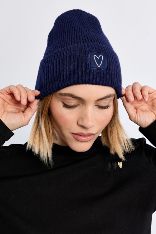 Gorro liso de punto
