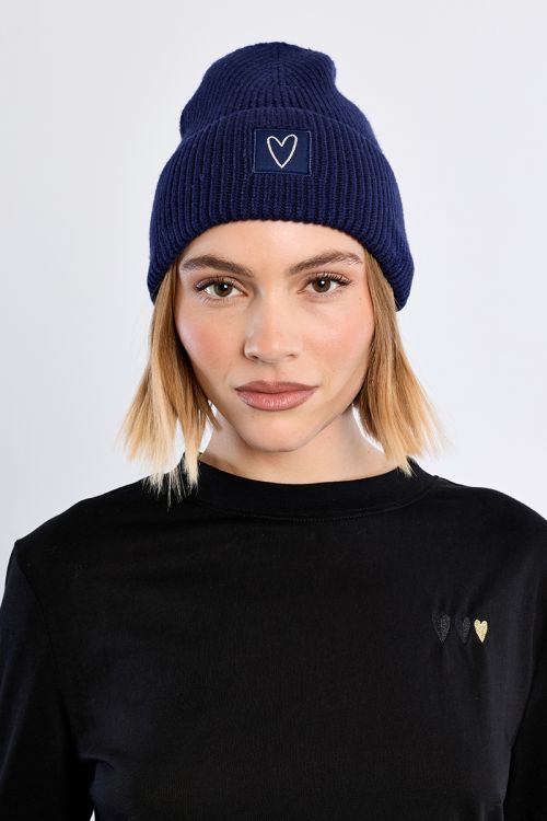 Gorro liso de punto